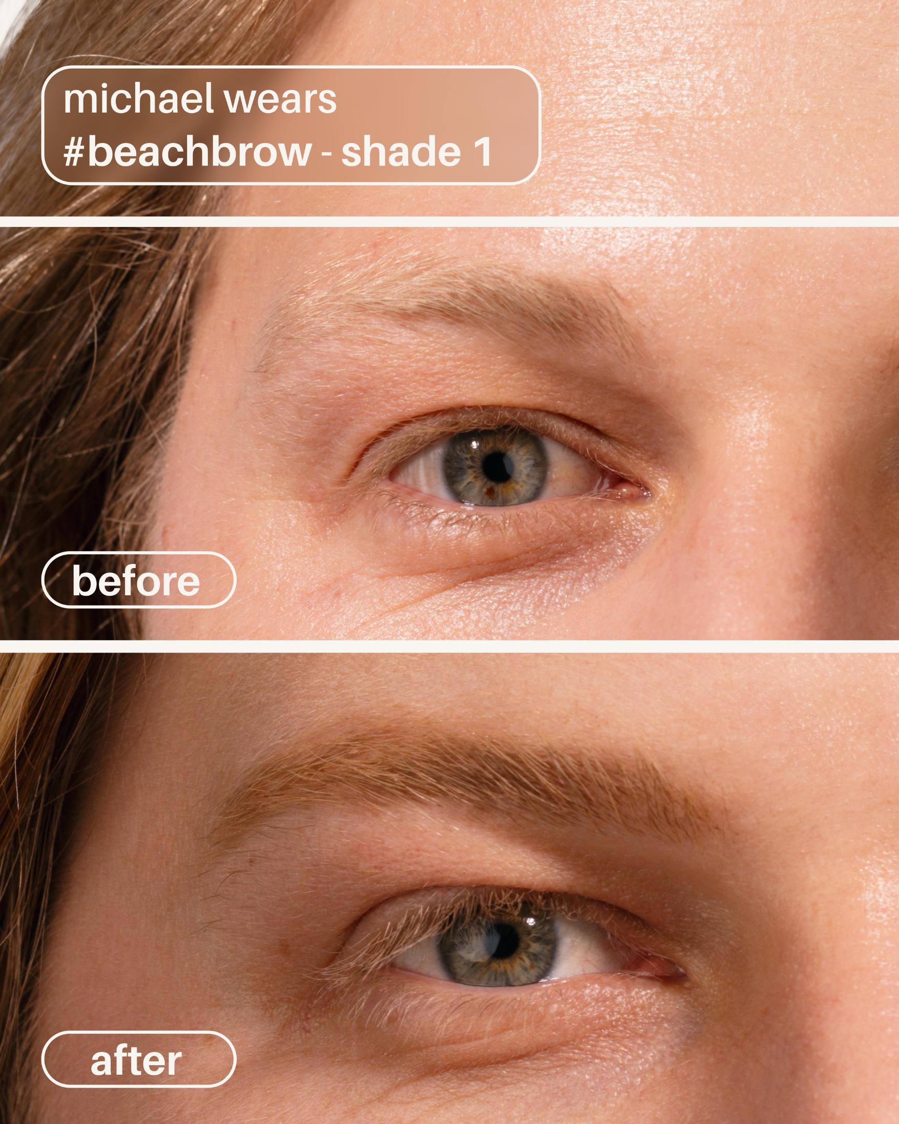#BeachBrow -  brow mousse that fills, fluffs & sets