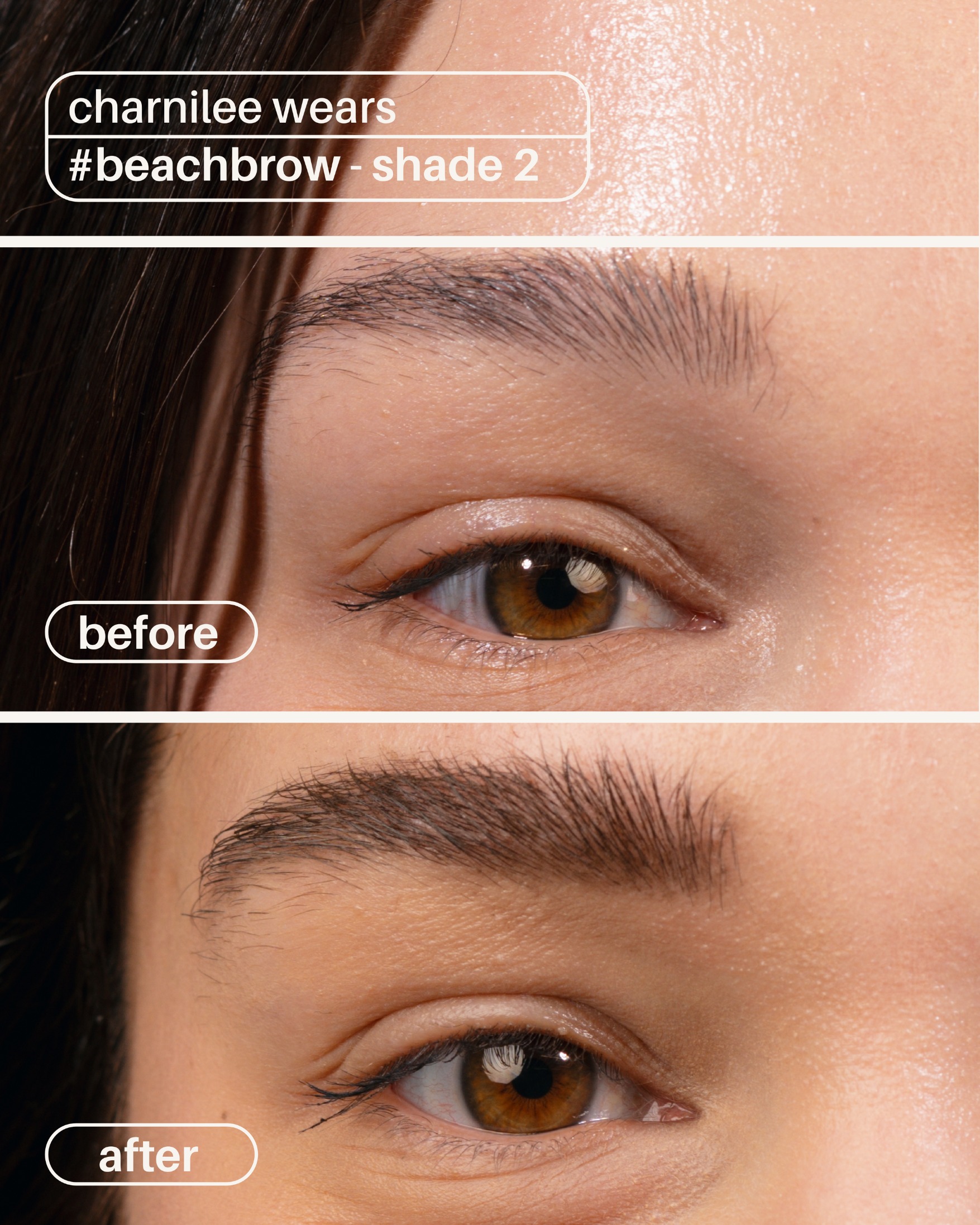 #BeachBrow -  brow mousse that fills, fluffs & sets